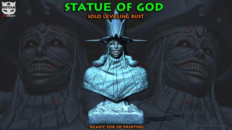 Statue of God - Solo Leveling Bust