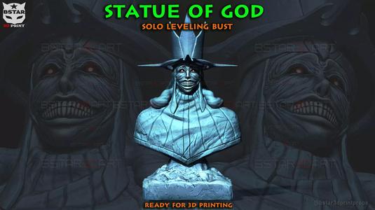 Statue of God - Solo Leveling Bust