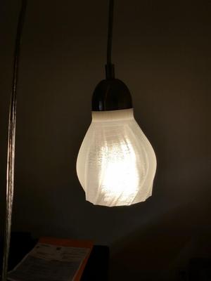Wavy Twist Pendant Light Shade