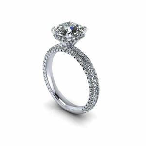 Pav Set Wedding Ring R2