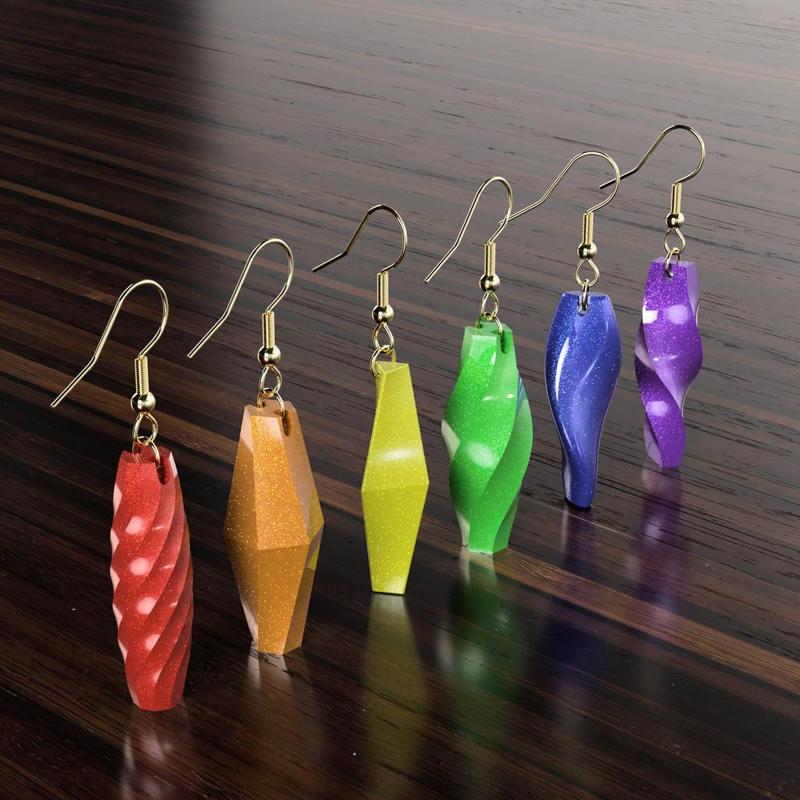 Spiral-shaped earrings