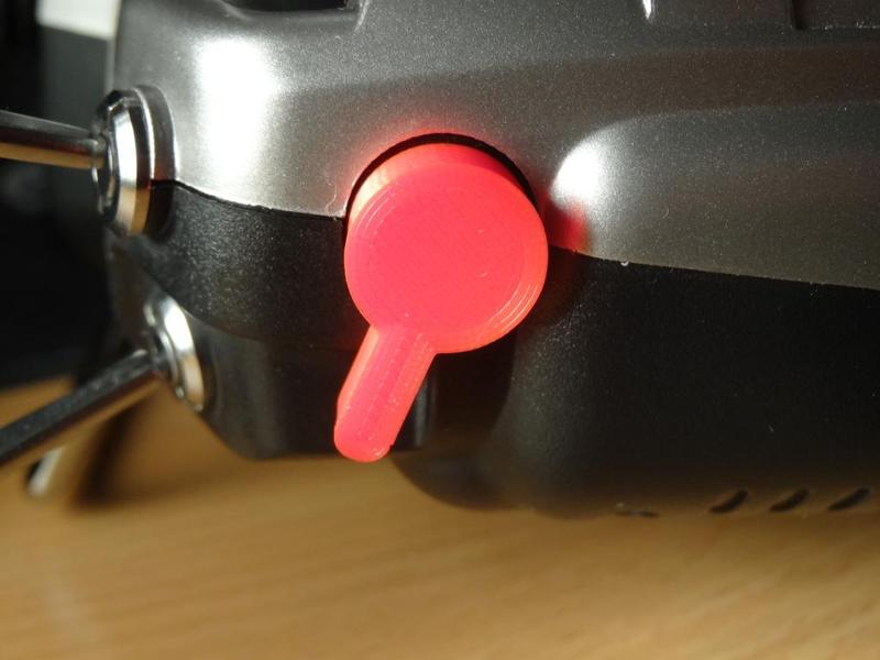 Bouton curseur (slider) fonctionnel pour Taranis