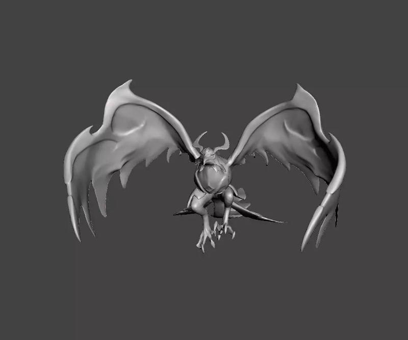 Divine Phoenix Anivia 3D Model