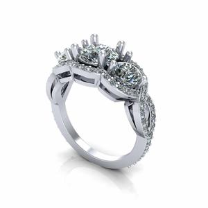 Twist Thank Engagement Ring R3