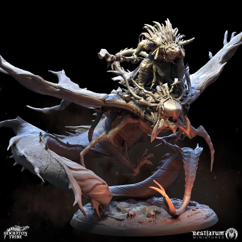 Desert Sandray w. Rider