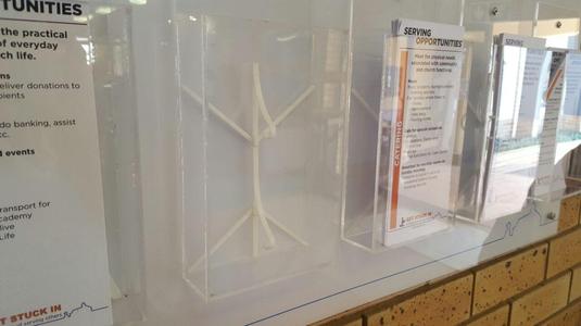 Brochure Holder Spring