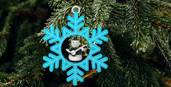 Sam The Snowman Ornament