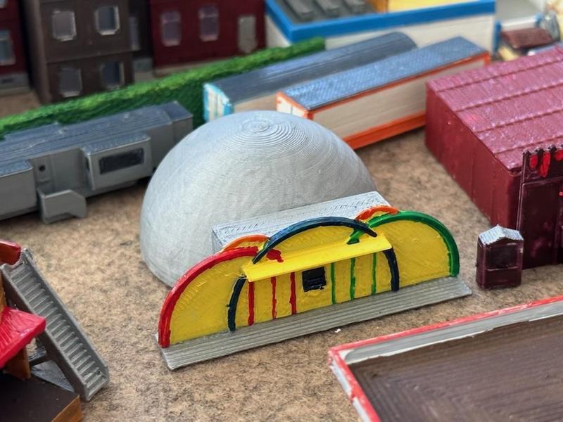 Funfair - panorama cinema (z-scale)