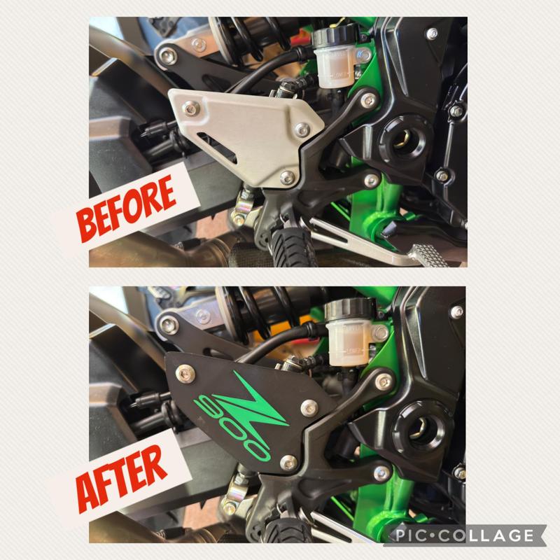 KAWASAKI Z900 Side Foot Protector