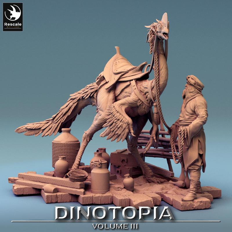Dinotopia Diorama Pet