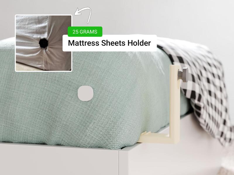 Compact Mattress Sheets Holder