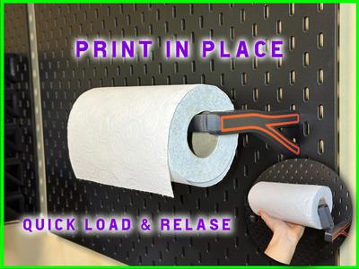 Ikea Skadis Quick Load Paper Towel Holder 