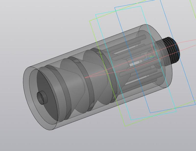 Moderator 60mm for Korsar 4.5mm