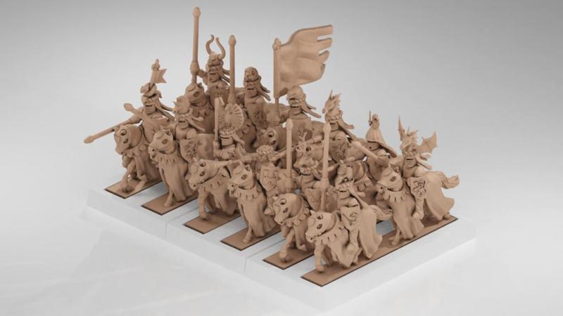 Warmaster Bretonnian Knights