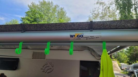 Wigo Rolli Plus Haken und Dachrinne