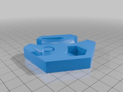 FIXED Remix of Remixed Base Plate for Gravitrax Compatible Follow Me Marble Multiplier by makerbotschmidtienet