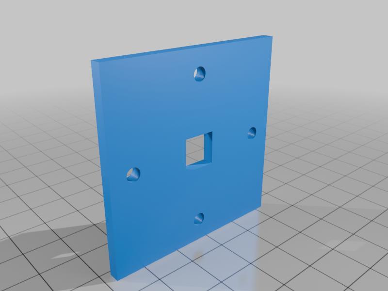 Deurkruk boormal (door handle drill guide)