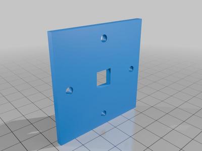 Deurkruk boormal (door handle drill guide)