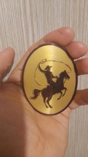 Belt Buckle -Cowboy