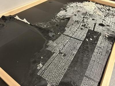 3D San Francisco Wall Art (East Side)