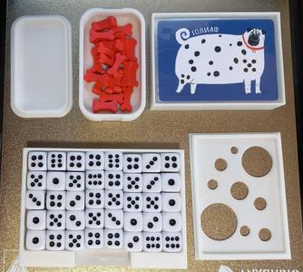 Organizer for the Spots ("Косточки") board game 