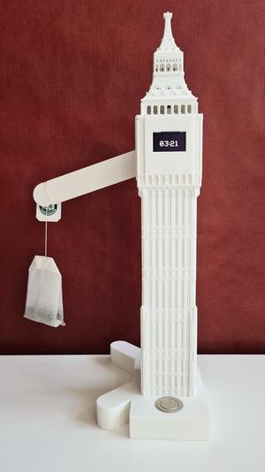 TeaTimer BigBen with 9v battery and AutoPowerOff