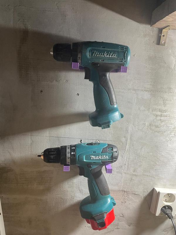 cordless drill holder