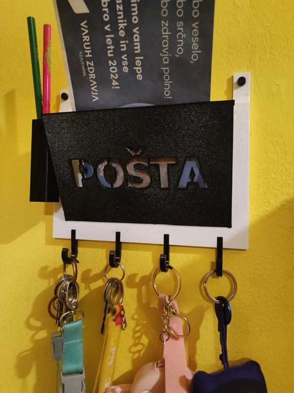 Keys post holder