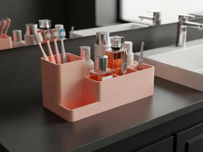 Bathroom Organizer - Toothbrush Holder