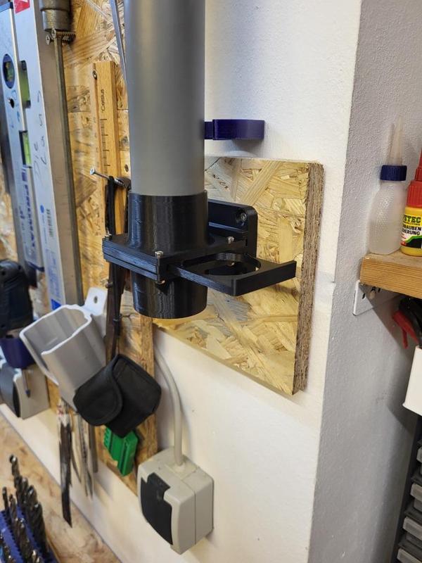 DN50, HT50 - Blastgate Wallmount - Sperrschieber Wandhalterung