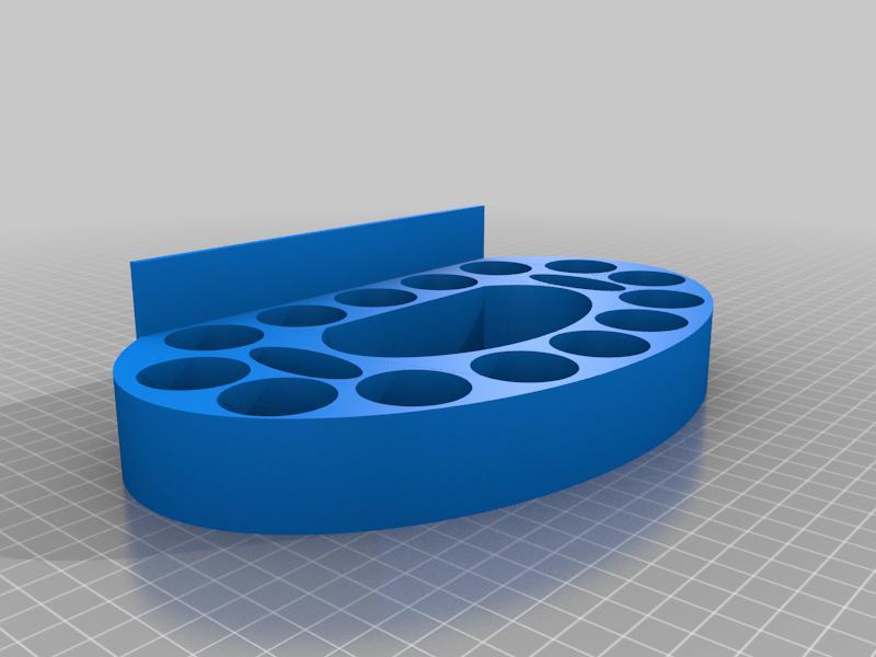 Honeycomb wall plier holder