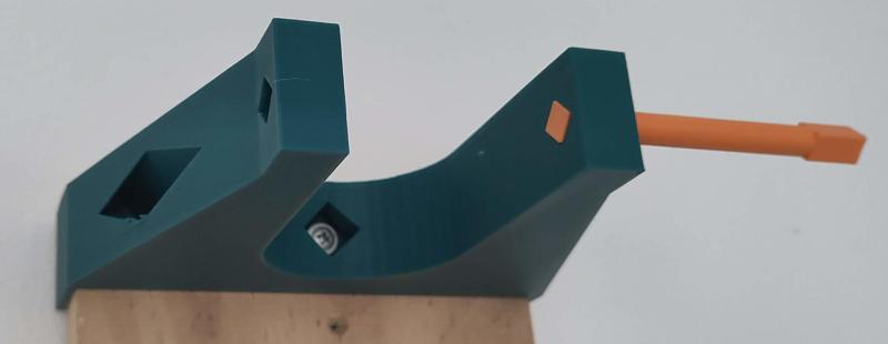 Freestanding guitar stand and wall hook