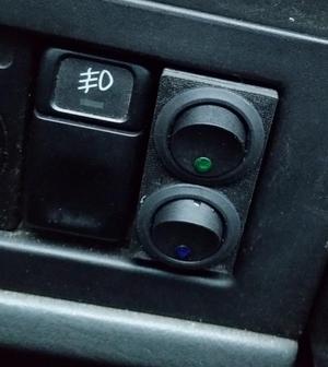 850 rocker switch plate