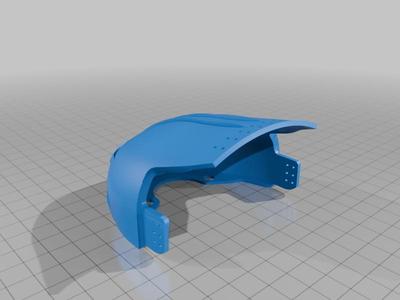 Hockey skate toe cap tip replacement [CCM profile and thicker walls]