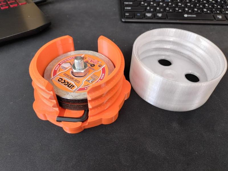 Case for 75-76mm(3") cutting discs