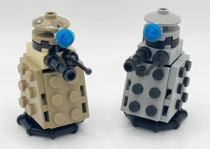 Colored Lego Dalek
