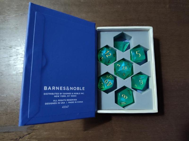 Dice Insert for Barnes & Noble Book Gift Card Holder