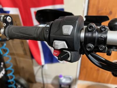 Triumph Left Switchgear Joystick Button