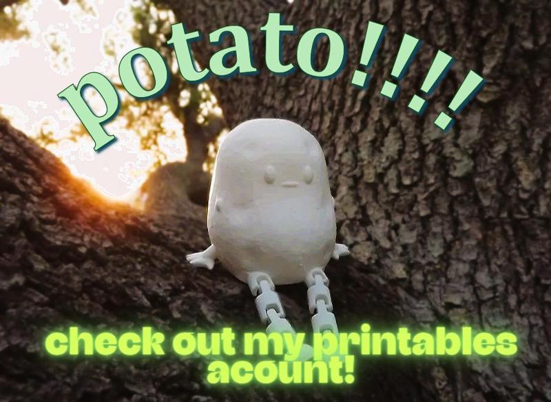 positive easter egg potato buddy    