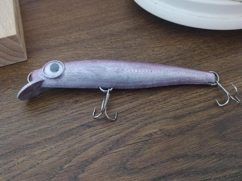10 CM Fish Lure, Without Steel Balll Its 7Gr. (10 CM Sahte Balık Yemi, Çelik bilye koymadan 7 Gram),