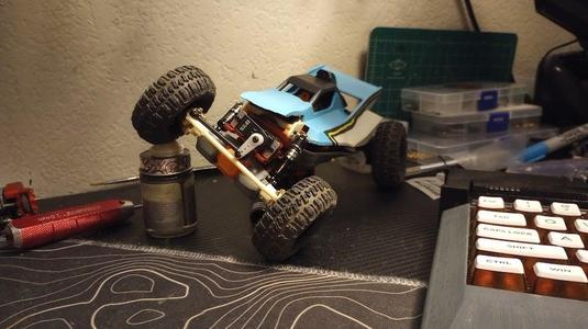 SCX24 Big Wig Rock Buggy!