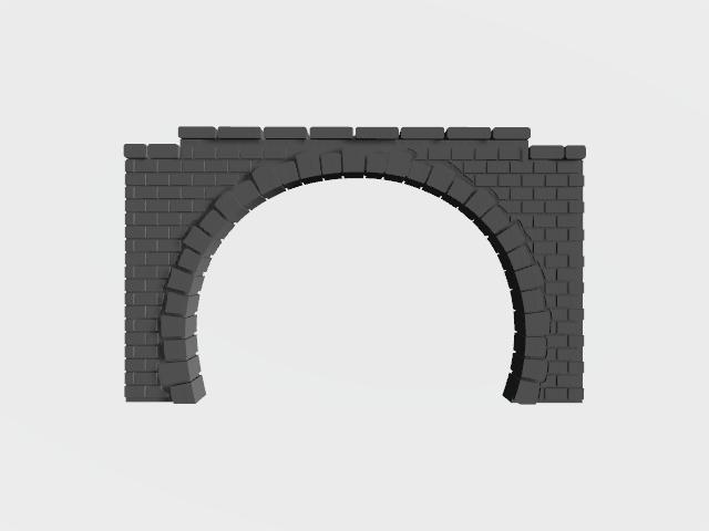 Tunnel portal HO