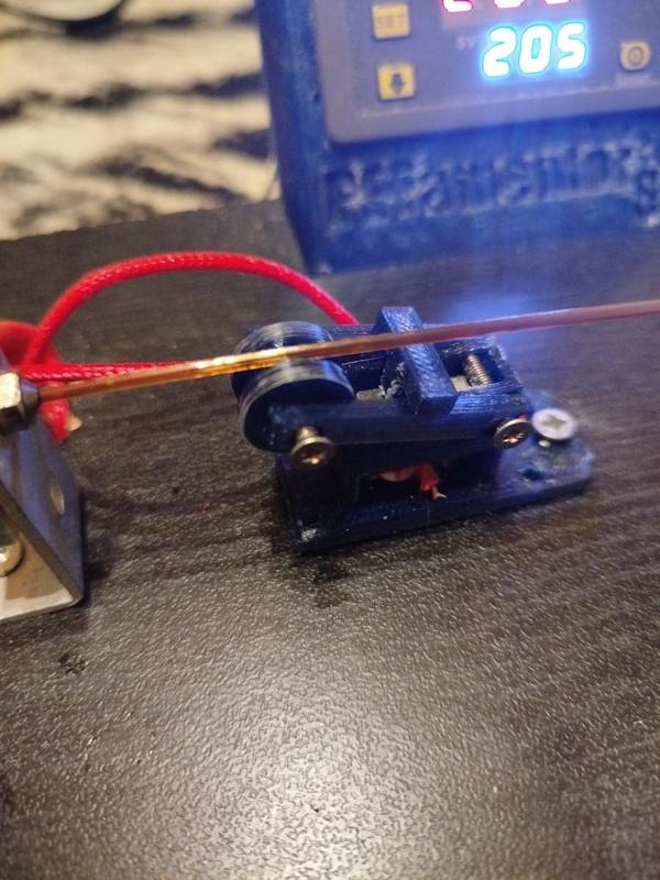 Filament endstop switch