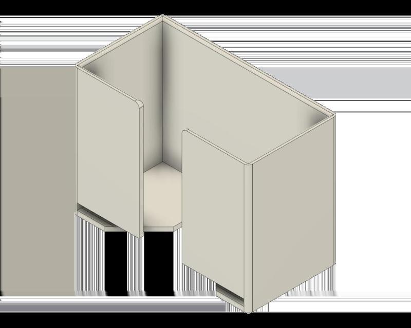 Plastic Razor Blade Dispenser