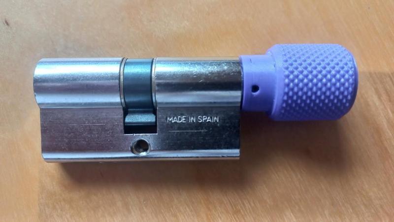 Small knob for TESA Euro Cylinder lock