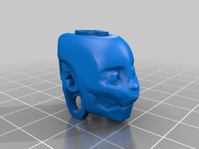 Lego-Compatible Specter L Glatorian Heads