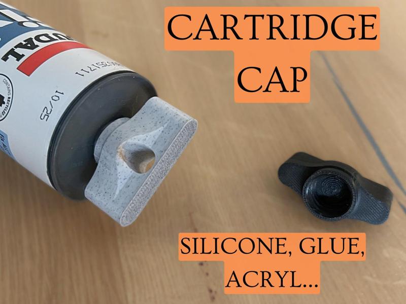 Cartridge Cap Silicone Acry Glue fast Hangable