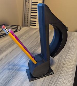 Music Note Pencil Holder