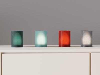 LED Candle Lamp. 4 Unique Design tealights. Easy