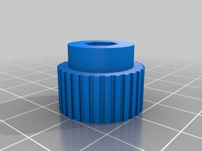 Belt tensioner knob for ender V2
